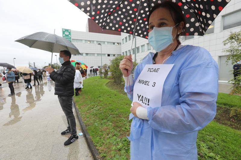 Fotos Los Sanitarios De Asturias Protestan Contra El «concentramos Por